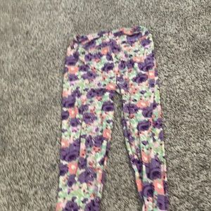 lula roe flower leggings 🌸